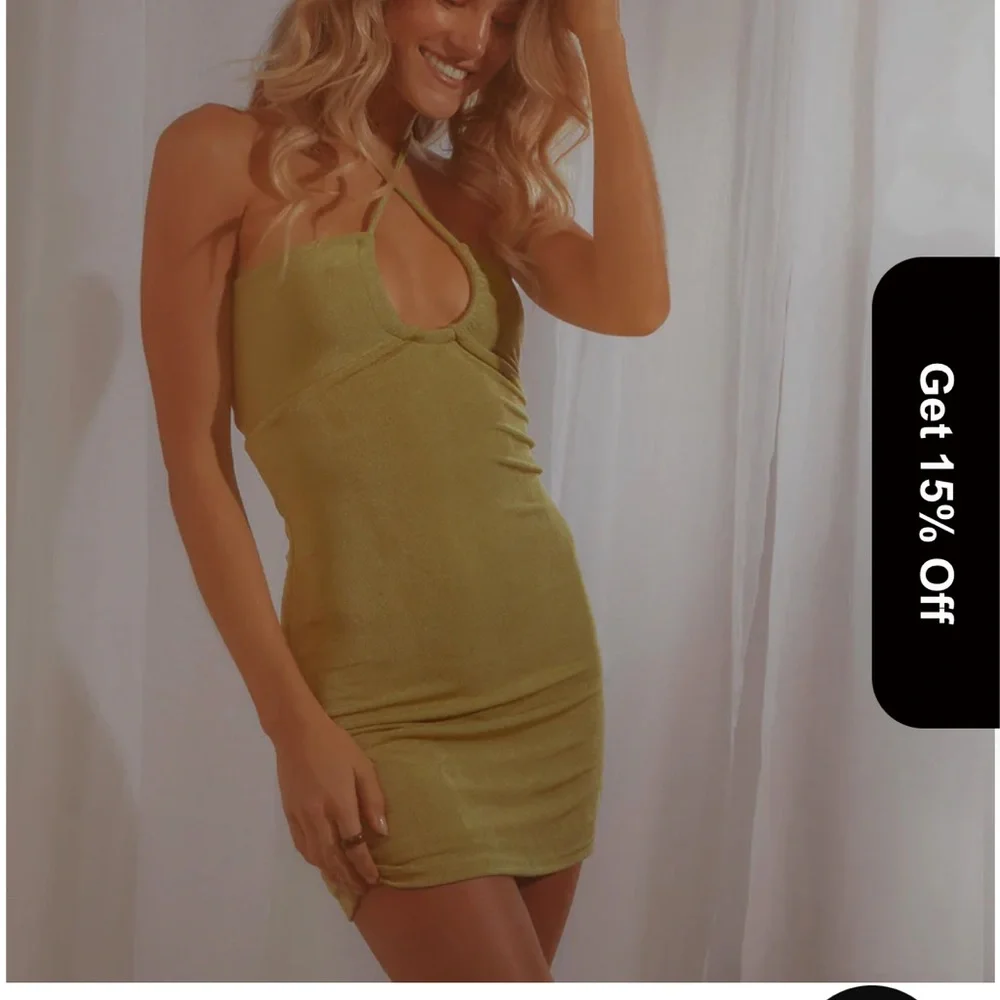 Peppermayo Lime Green Mini Dress // Never Been Worn! - Picture 2 of 7